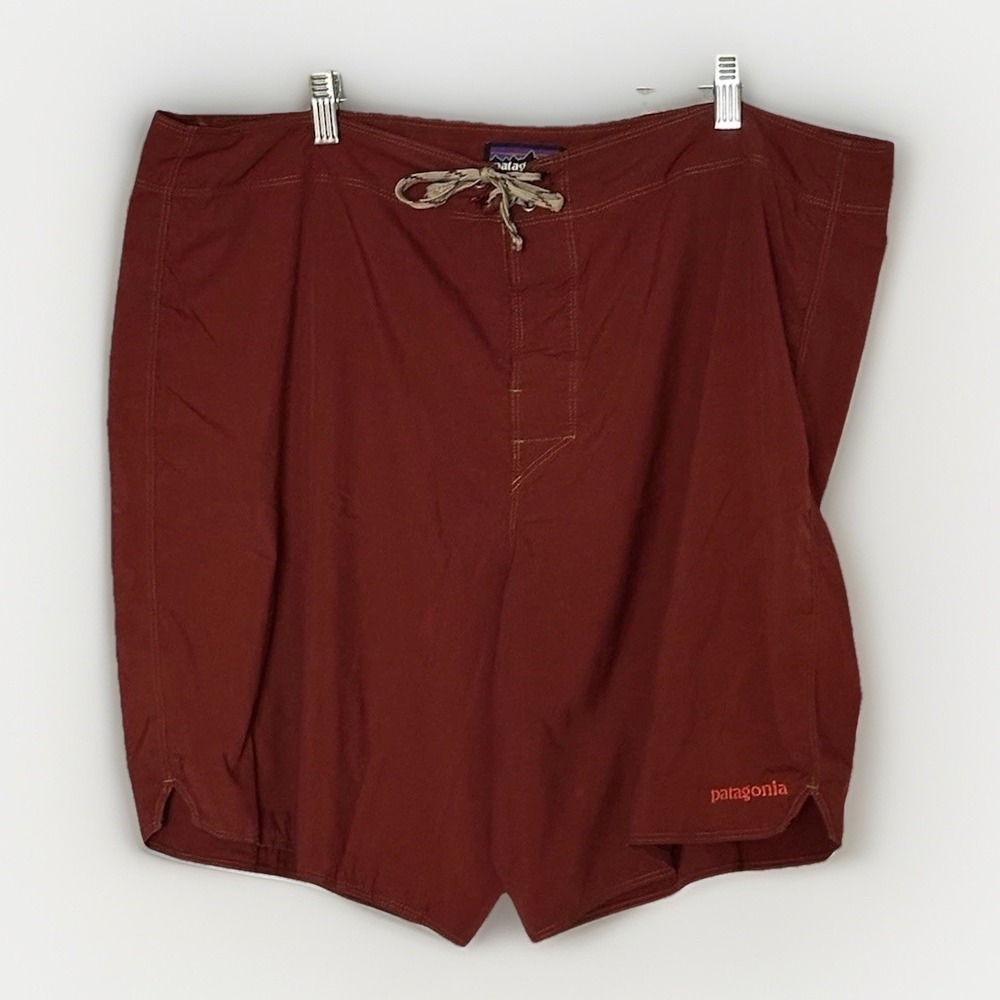 Patagonia Wavefarer Board Shorts Mens 40 Red Surf Swim Outdoor 86689 9"‎
